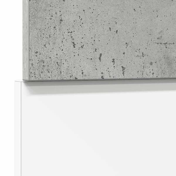 Front för diskmaskin “Lyon” betonggrå 45x3x67 cm