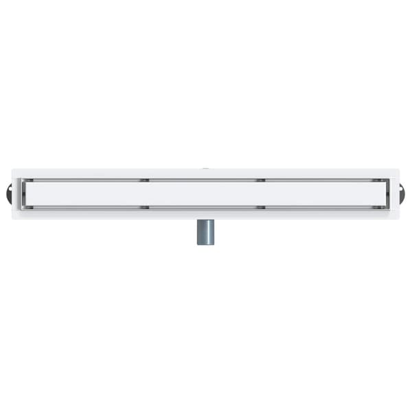 Duschavlopp 2-i-1 med 360° Siphon Silver 80 cm