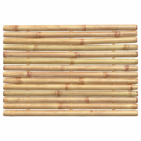 Badmattor 2 st 50x35 cm bambu