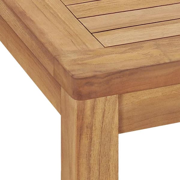 Trädgårdsbord 140x80x77 cm massiv teak
