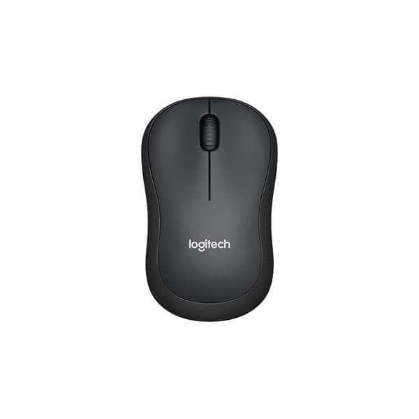Logitech M220 Silent - mus - 2.4 GHz - träkol