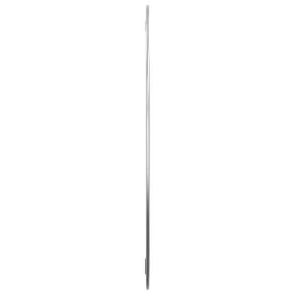 Väggspegel silver Ø 60 cm rund