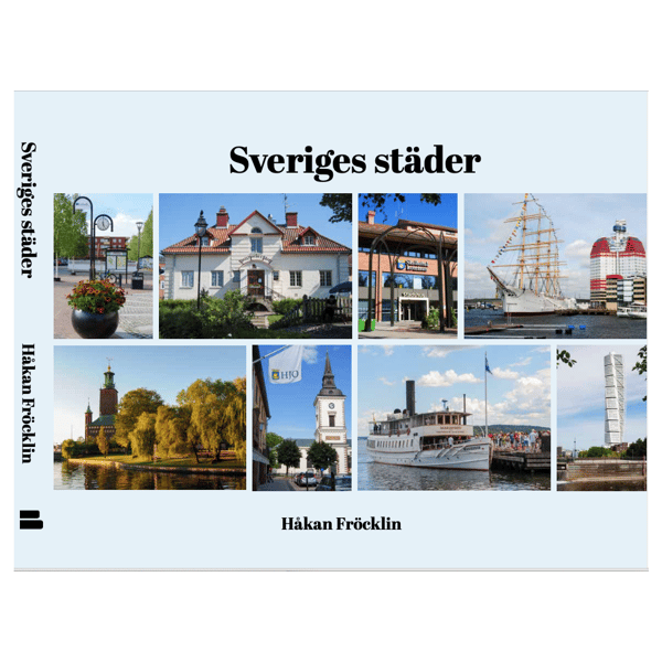 Sveriges städer (inbunden)