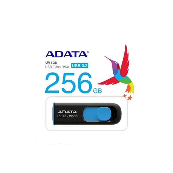 ADATA UV128 - USB flash-enhet - 256 GB