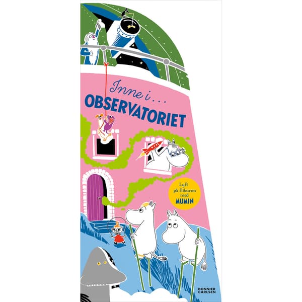 Mumintrollen: Inne i observatoriet (bok, board book)