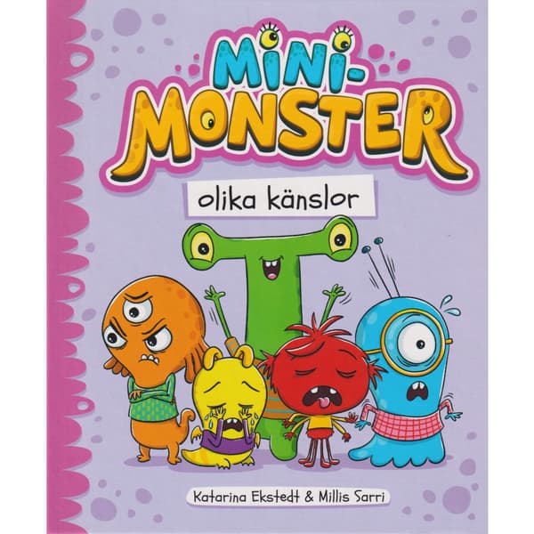 Minimonster olika känslor! (inbunden)