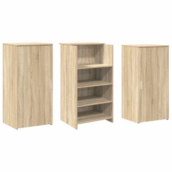 Receptionsdisk sonoma-ek 155x50x103,5 cm konstruerat trä