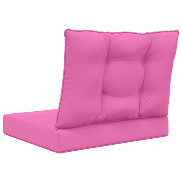 Utomhus Soffa Kudde 2 pcs Rosa Polyester