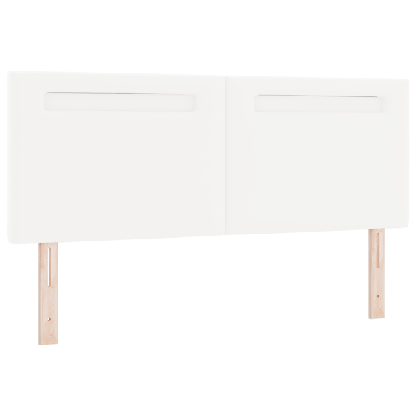 LED huvuddyna Vit 160 cm Konstläder