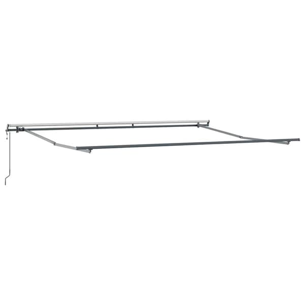 Markisram Antracit 400 × 300 cm Aluminium