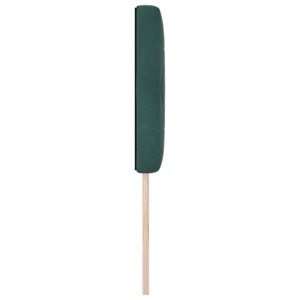 Huvudgavel Mörkgrön 80 cm Sammet