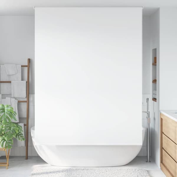 Rullgardin för dusch 100x240 cm tyg bredd 96 cm