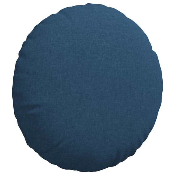 Sittkuddar 2 pcs Blå Ø80 x 29 cm tyg
