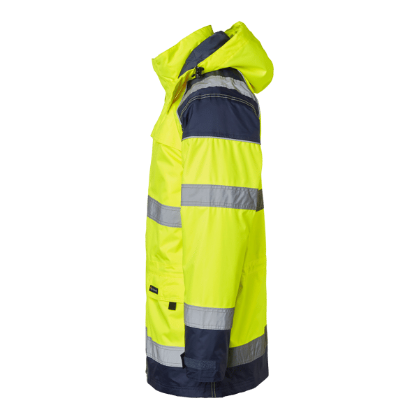126 Parka Fluorescent yellow/navy Unisex