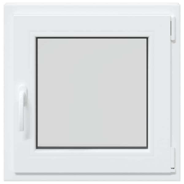 Källarfönster RISOR 55 x 55 cm PVC och glas