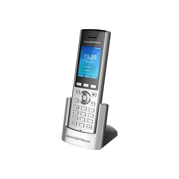 Grandstream WP820 - VoIP-telefon - med Bluetooth interface - 3-riktad samtalsförmåg