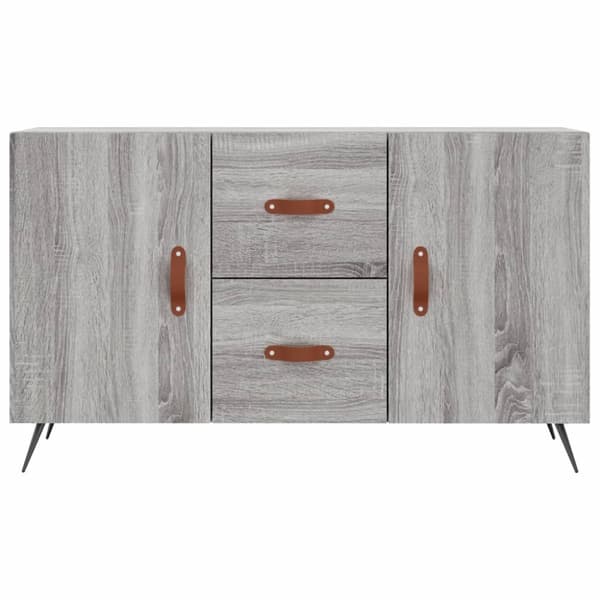 Skänk grå sonoma 100x36x60 cm konstruerat trä