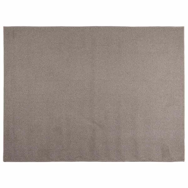Områdesmattor Rektangulär LUGO Taupe 240 x 340 cm Polyester