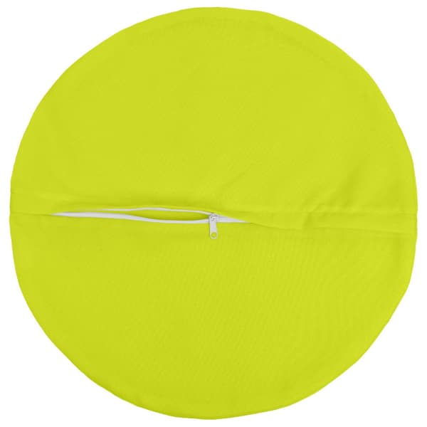 Kuddöverdrag 6 st HEERLEN Klart grön. Ø 60 cm Polyester