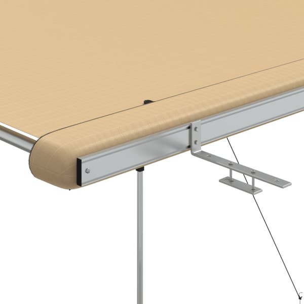 Husvagnsmarkis 1,8x2x2,15 m beige