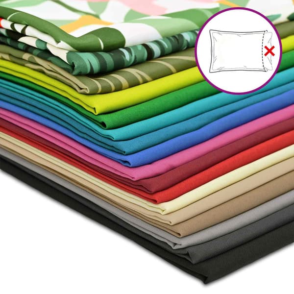 Kuddöverdrag 2 st HEERLEN Klart grön. 45 x 45 cm Polyester