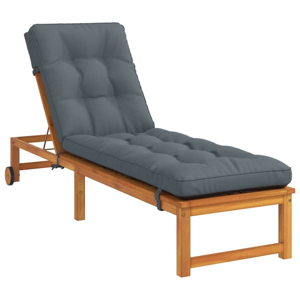 Solstol Kudde VIANEN 100% Polyester Blå 200 x 50 x 8 cm