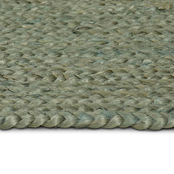 Områdesmattor Rektangulär Olivgrön 60 x 300 cm Jute