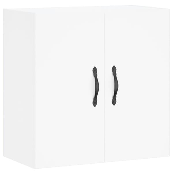 Väggskåp vit 60x31x60 cm konstruerat trä
