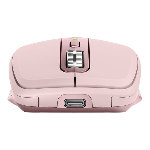 Logitech MX Anywhere 3S - mus - Bluetooth - rosa