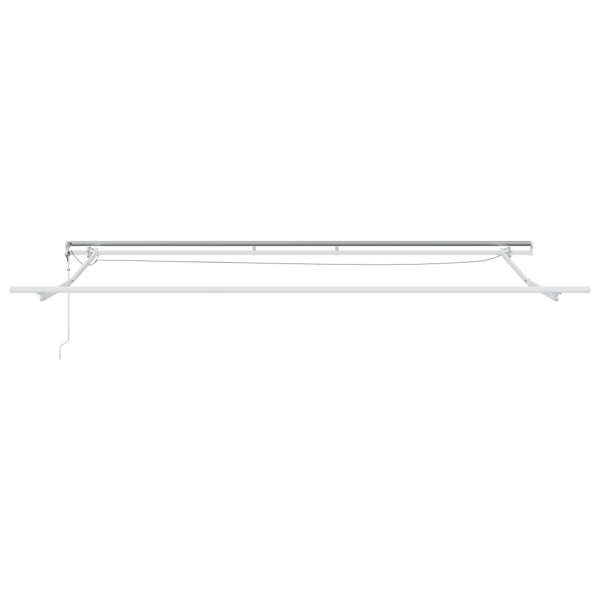 Utfällbar markis Flerfärgsdesign 450 × 300 cm