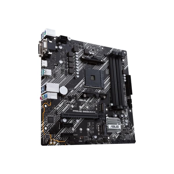 ASUS PRIME B550M-K - moderkort - micro ATX - Socket AM4 - AMD B550