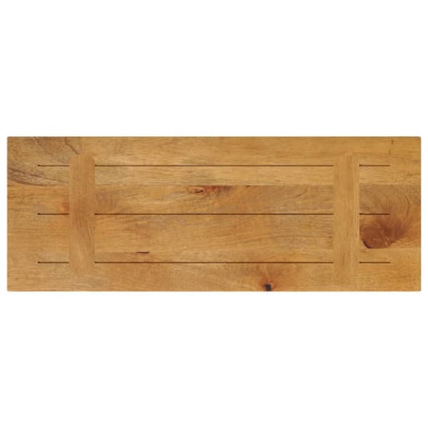 Bordsskiva 80x20x3,8 cm rektangulär massivt mango-trä