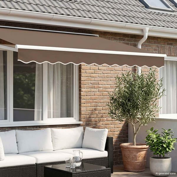 Markiskappa Ersättning Taupe 4,5 m Polyester