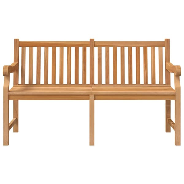 Trädgårdsbänk 150 cm massiv teak