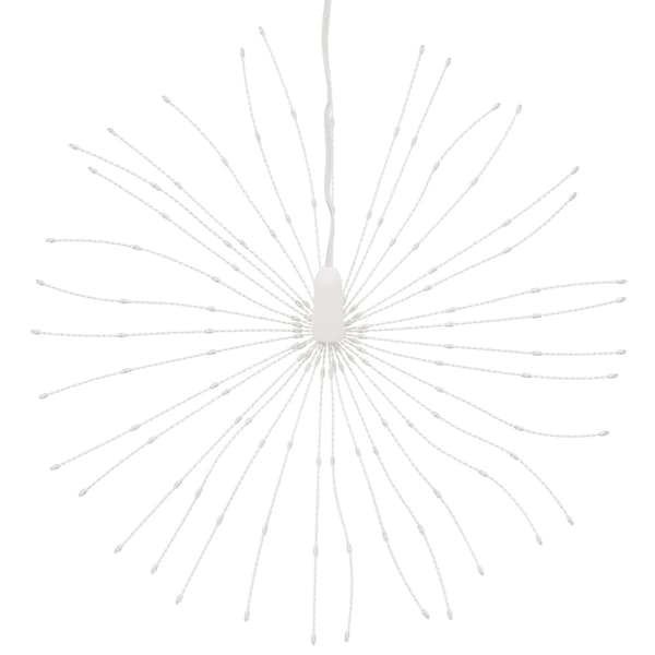 Julbelysning 2 st 140 LED kallvit 17 cm