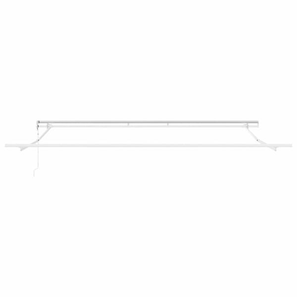 Markisram Vit 450 × 350 cm Aluminium