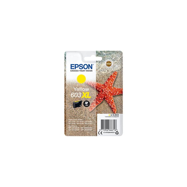 Epson Singlepack Yellow 603XL Ink
