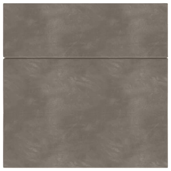 Fällbar Soffbed 200 x 67 x 45 cm Ljusgrå