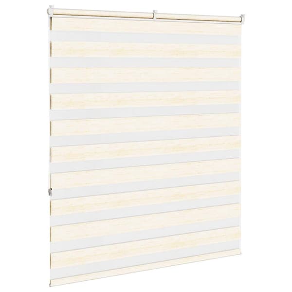 Rullgardin zebra 130x150 cm tyg bredd 125,9 cm polyester