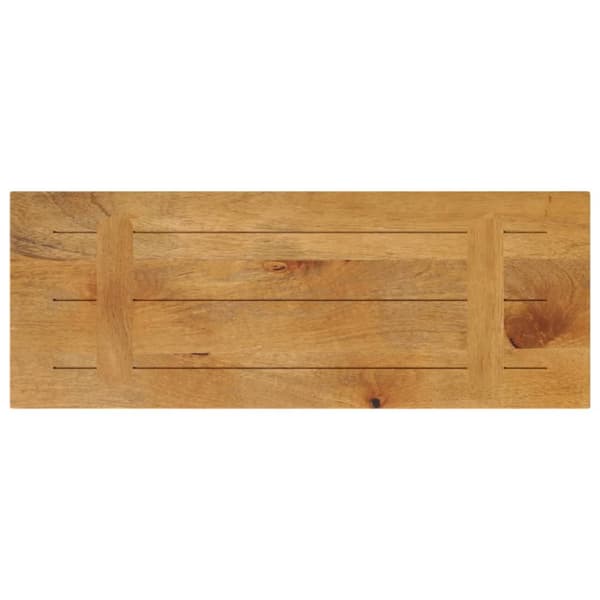 Bordsskiva 90x40x2,5 cm rektangulär massiv mango-trä