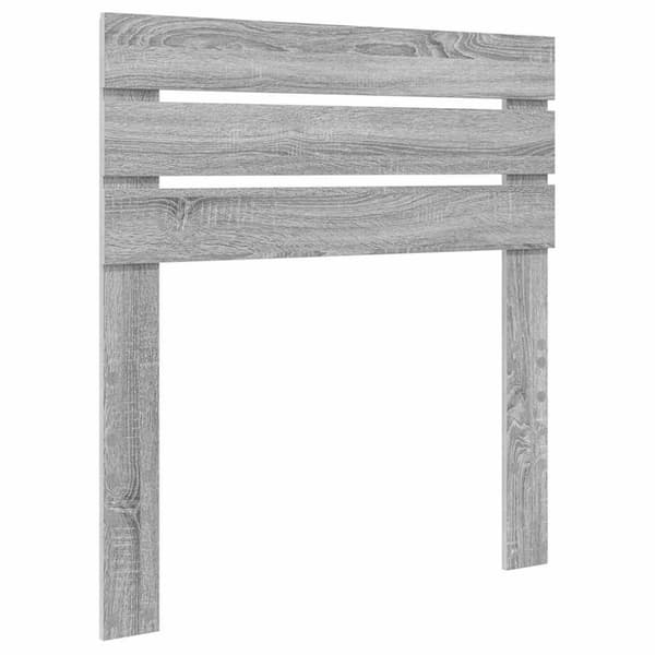 Huvudgavel Grå Sonoma 100 cm Konstruerat trä