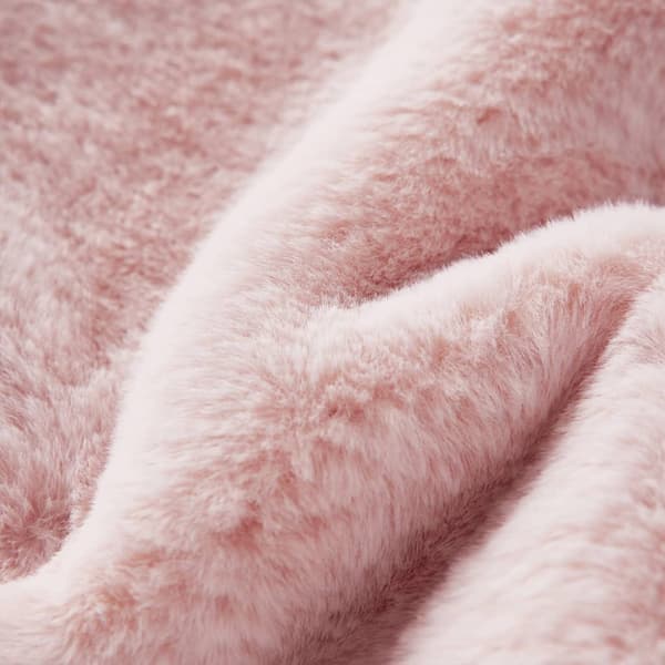 Jacka för barn konstpäls rosa 116
