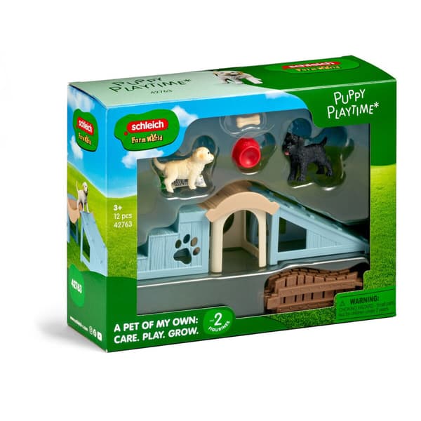 Schleich Äventyrslek för Små Valpar