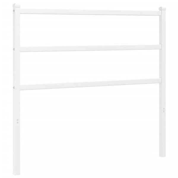 Ersättningsgavel metall vit 100 cm