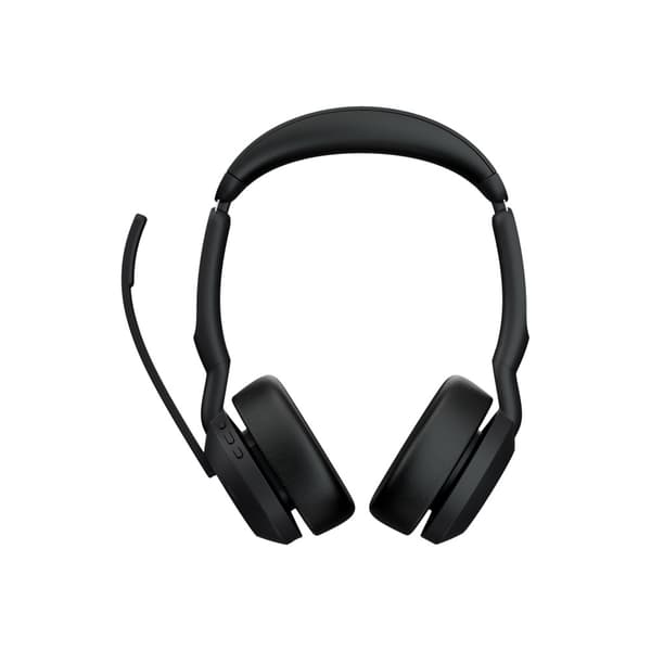Jabra Evolve2 55 UC Stereo - headset - USB-C, USB-A - med laddningsställ
