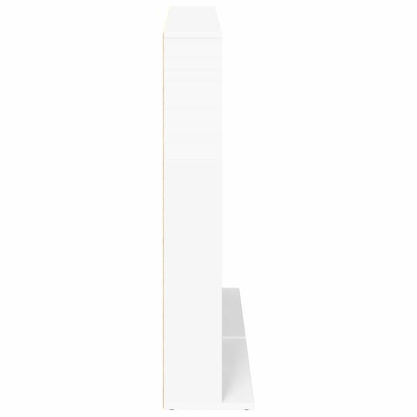 CD Skåp 2 st Vit 65 x 23,5 x 97,5 cm Konstruerat trä
