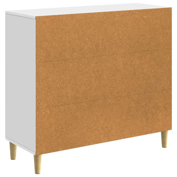 Sideboard Vit 89 x 34,5 x 80 cm Konstruerat trä