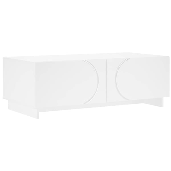 Kaffeebord Vit 102 x 50,5 x 35 cm Konstruerat trä