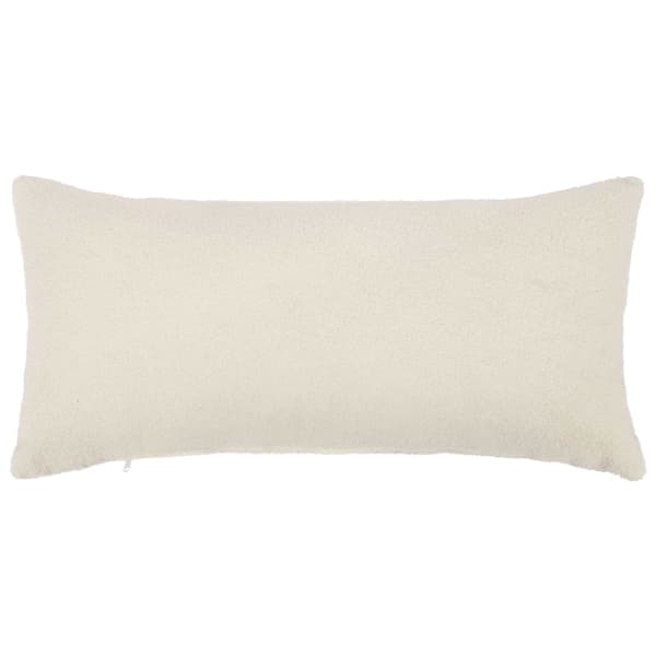 Kuddöverdrag 12 st HEERLEN Gräddvit 40 x 80 cm Bouclé