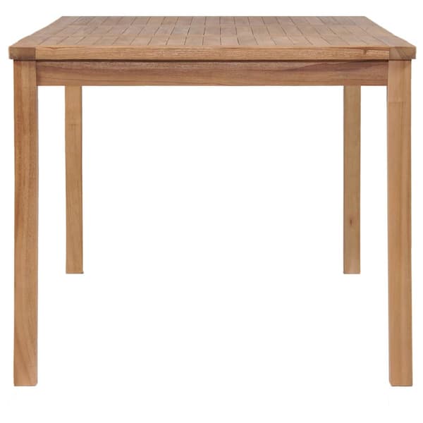 Trädgårdsbord 150x90x77 cm massiv teak
